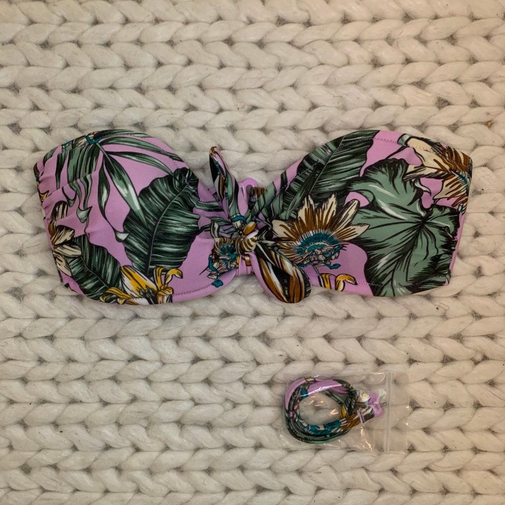J.CREW XS BANDEAU BIKINI TOP